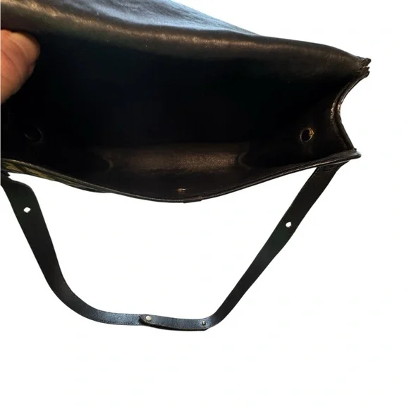 Dior Trotter Vintage Navy Shoulder Bag with COA - Picture 11 of 12